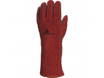 CA615K SVÁŘEČSKÉ RUKAVICE, ŠTÍPENKA, ODOLNÉ PROTI VYSOKÝM TEPLOTÁM, ŠITÉ PRVKY ZKEVLARU® (Velikost 10, Barva červená)