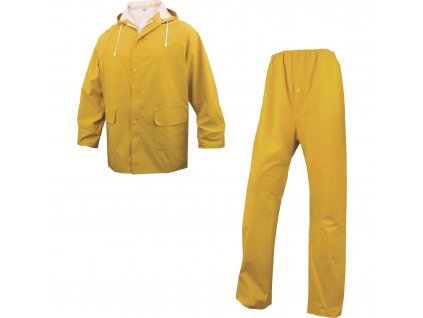 304 SOUPRAVA DO DEŠTĚ, POLYESTER SOBOUSTRANNÝM PVC POVLAKEM (Velikost XXL, Barva žlutá)
