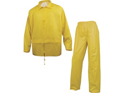 400 SOUPRAVA DO DEŠTĚ, POLYESTER SPVC POVLAKEM (Velikost XXL, Barva žlutá)