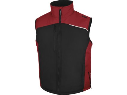 FIDJI3 VESTA, PONŽÉ POLYESTER PONGEE S PVC POVLAKEM (Velikost XXL, Barva šedá-černá)