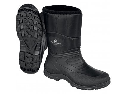 FREEZE PVC ZATEPLENÉ NÍZKÉ HOLÍNKY (Velikost 38, Barva černá)