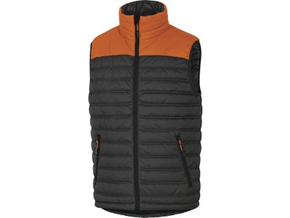 GDOON PROŠÍVANÁ VESTA – POLYAMIDOVÝ RIPSTOP, POVLAK PU (Velikost XXL, Barva světle modrá-tmavě modrá)