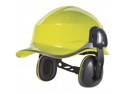 INTERLIGHTHE MUŠLOVÝ CHRÁNIČ SLUCHU PRO PRACOVNÍ PŘILBU - SNR 26 dB (Velikost NASTAVITELNÁ, Barva šedá)