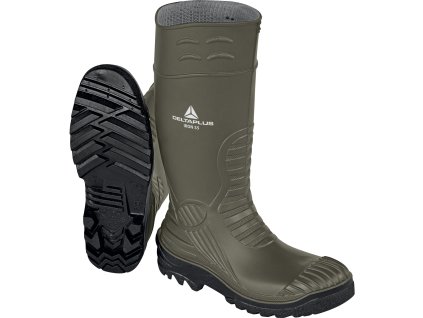 IRON S5 SRC BEZPEČNOSTNÍ OBUV ZPVC - S5SRC (Velikost 38, Barva námořnická modrá-červená)