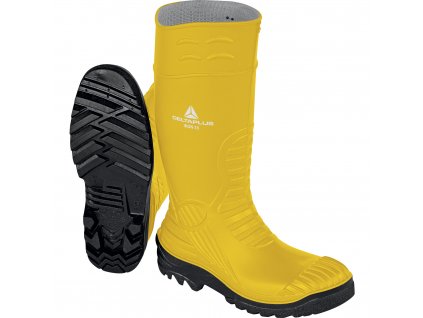 IRON S5 SRC BEZPEČNOSTNÍ OBUV ZPVC - S5SRC (Velikost 38, Barva námořnická modrá-červená)