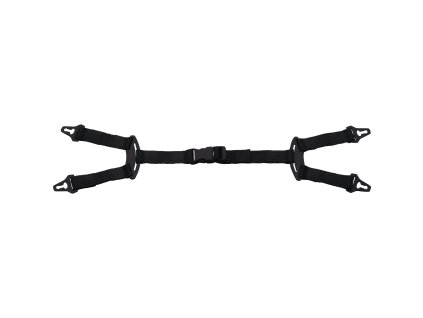 JUGALDYN SÁČEK 10 PODBRADNÍCH PÁSKŮ PRO PRACOVNÍ PŘILBY QUARTZ, ZIRCON ABASEBALL DIAMOND (Velikost NASTAVITELNÁ, Barva černá)