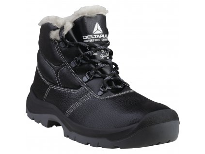 JUMPER3 S3 FE VYSOKÁ OBUV, KŮŽE KRUPON PIGMENTOVANÁ - PODŠÍVKA KOŽEŠINA - S3 CI SRC