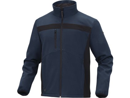 LULEA2 BUNDA, SOFTSHELL POLYESTER/ELASTAN (Velikost XXL, Barva bílá-šedá)