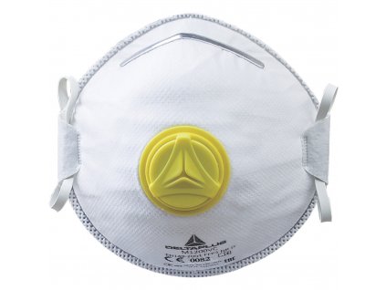 M1200VC BALENÍ 10TVAROVANÝCH POLOMASEK FFP2 NA JEDNO POUŽITÍ SVENTILEM (Velikost -, Barva bílá)