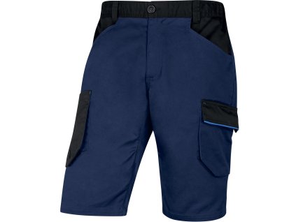 M2BE3 PRACOVNÍ BERMUDY MACH2, POLYESTER/BAVLNA (Velikost XXL, Barva světle modrá-tmavě modrá)