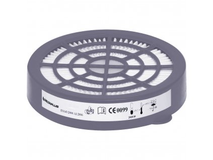 M6000E PREP3 SADA 2PŘEDFILTRŮ P3 PRO POLOMASKU ŘADY M6000 JUPITER (Velikost -, Barva šedá)