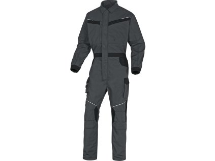 MCCO2 PRACOVNÍ KOMBINÉZA MACH2 CORPORATE, POLYESTER/BAVLNA RIPSTOP (Velikost XXL, Barva šedá-černá)