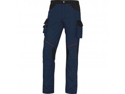 MCPA2STR PRACOVNÍ KALHOTY MACH2 CORPORATE, POLYESTER/BAVLNA/ELASTAN RIPSTOP (Velikost XXL, Barva šedá-černá)