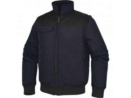 NEWDELTA2 BUNDA, POLYESTER/BAVLNA, ODEPÍNATELNÉ RUKÁVY (Velikost XXL, Barva šedá-černá)