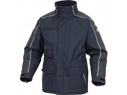 NORDLAND ZATEPLENÁ BUNDA DO VELMI NÍZKÝCH TEPLOT, POLYESTER OXFORD SPOVLAKEM PU (Velikost XXL, Barva námořnická modrá)