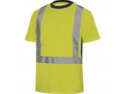 NOVA TRIKO SVYSOKOU VIDITELNOSTÍ, BAVLNA/POLYESTER (Velikost XXL, Barva zářivĕ žlutá)