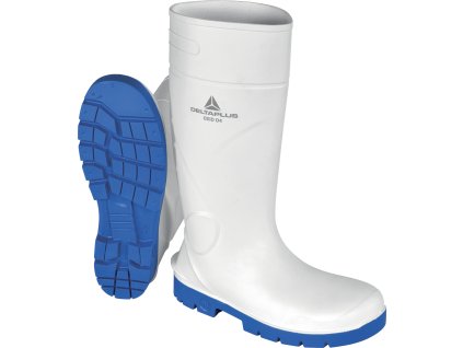 OXID O4 CI SRC PRACOVNÍ BOTY ZPVC - O4 CI SRC (Velikost 35, Barva bílá-modrá)