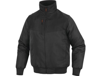 RENO2 BUNDA, POLYESTER OXFORD S POVLAKEM PU, ODEPÍNATELNÉ RUKÁVY (Velikost XXL, Barva šedá-černá)