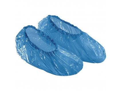 SURCHPE NÁVŠTĚVNICKÉ NÁVLEKY, POLYETYLEN - SÁČEK S50PÁRY (Velikost UNIVERZÁLNA, Barva modrá)