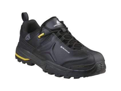 TW302 S3 SRC NÍZKÁ OBUV, LÍCOVÁ USEŇ - S3 HRO HI CI SRC (Velikost 39, Barva černá)