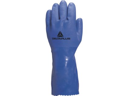 PETRO VE780 RUKAVICE PVC NA BAVLNĚNÉM PLETENINOVÉM PODKLADU - DÉLKA 30CM