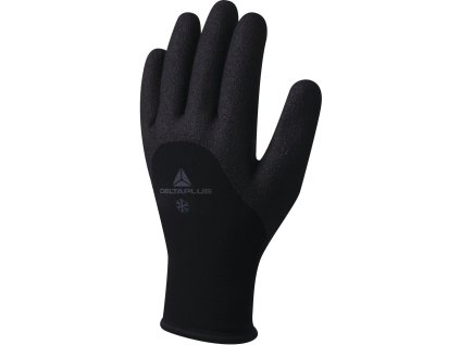 HERCULE VV750 RUKAVICE ÚPLETOVÉ AKRYL/POLYAMID - NA DLANI, PRSTECH AČÁSTI HŘBETU RUKY PĚNOVÝ NITRILOVÝ POVLAK