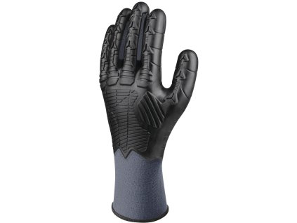 EOS FLEX VV920 PLETENÉ RUKAVICE POLYESTER - RUKA POKRYTÁ FORMOVANÝM TPE