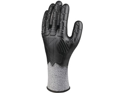 EOS FLEX CUT D VV922 PLETENÉ RUKAVICE SOFTNOCUT - RUKA POKRYTÁ FORMOVANÝM TPE - HUSTOTA ÚPLETU: 13