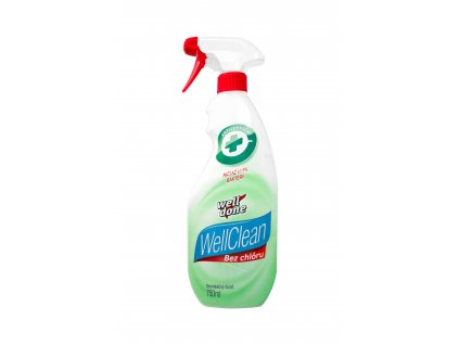 Well Clean UNIVERZÁLNÍ dezinfekční čistič bez chlóru 750ml s rozprašovačem