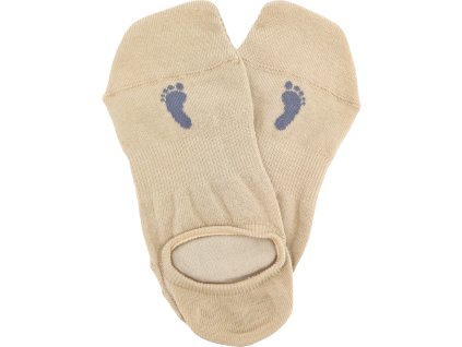 VOXX Ponožky anatomicky tvarované BAREFOOT SNEAKER neviditelné BÍLÉ (3 páry) (Velikost 35-38 (23-25), Barva černá)