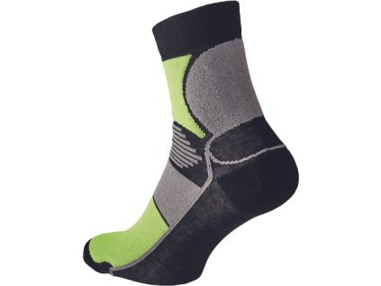 KNOXFIELD BASIC ponožky (Velikost č.39, Barva černá/žlutá)