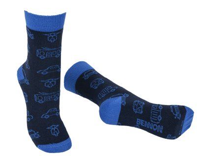 BENNONKY Car Socks blue (Velikost 39-41)