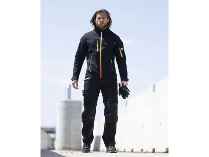 Blůza ARDON®CREATRON® černá neon (Velikost S)