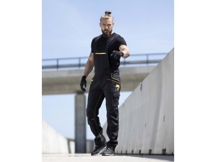 Kalhoty s laclem ARDON®CREATRON® černá neon (Velikost 46)