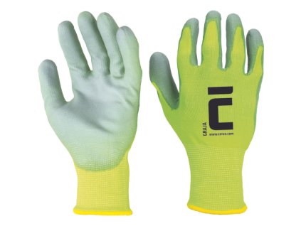 GRAJA rukavice (Velikost 5, Barva černá)