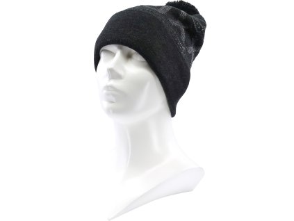 VOXX Čepice pánská pletená NOTE antracitová (Velikost uni, Barva antracit)