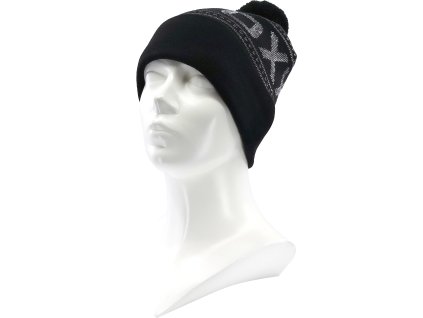 VOXX Čepice pánská pletená NOTE antracitová (Velikost uni, Barva antracit)