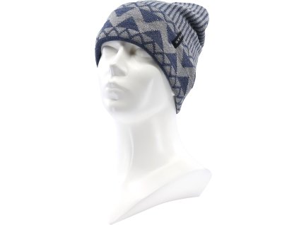 VOXX Čepice pánská pletená BAYRON jeans (Velikost uni, Barva jeans)