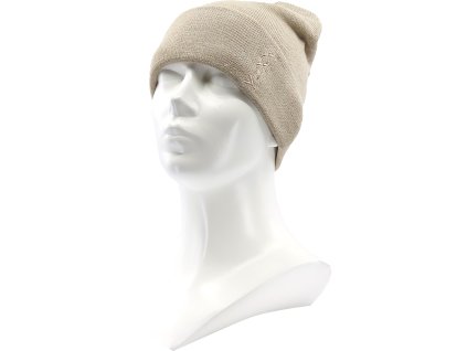 VOXX Čepice pánská pletená LEVORG ohrnovací ČERNÁ (Velikost uni, Barva černá)