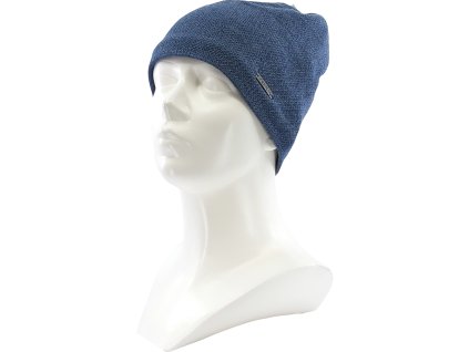 VOXX Čepice pánská pletená TRAJECT zimní SVĚTLE ŠEDÁ (Velikost uni, Barva světle šedá)