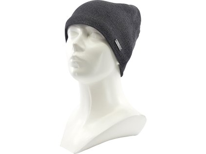 VOXX Čepice pánská pletená TRAJECT zimní SVĚTLE ŠEDÁ (Velikost uni, Barva světle šedá)