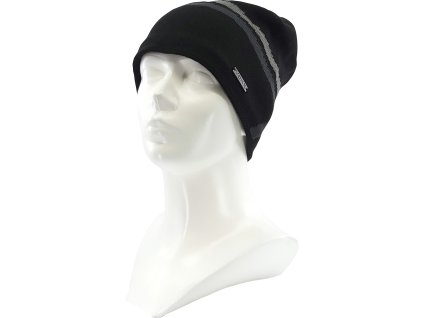 VOXX Čepice pánská pletená IONIQ zimní ČERNÁ (Velikost uni, Barva černá)