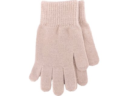VOXX Rukavice dámské pletené TERRACANA s viskózou BÍLÉ (Velikost uni, Barva bílá)
