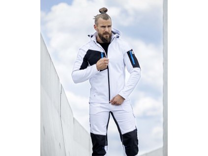 Softshellová bunda ARDON®CITYCONIC® bílá (Velikost S)