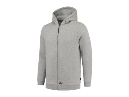 Hooded Sweat Jacket Washable 60°C mikina unisex (Velikost M, Barva černá)