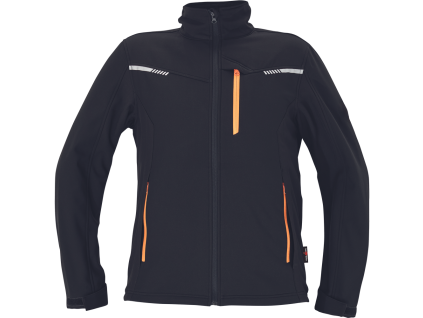 AMER softshell bunda (Velikost S, Barva černá)