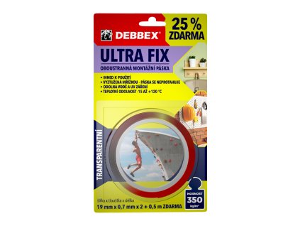Oboustranna montazni paska ULTRA FIX debbex by den braven web 2025