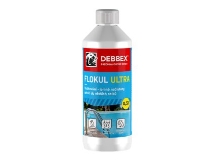 Cranit Flokul ULTRA - vločkování 0,5 l láhev namodralá