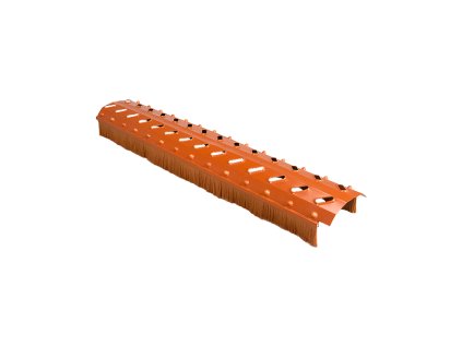 Větrací hřebenový pás AIR FLEX S 75 mm × 1030 mm 1030 mm černá