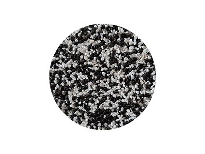 tekuta podlaha kamenivo bila cerna